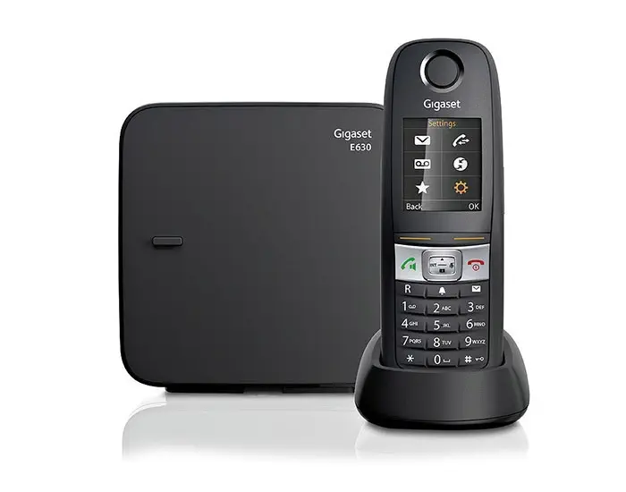 Gigaset E630 Kablosuz Siyah Dect Telefon