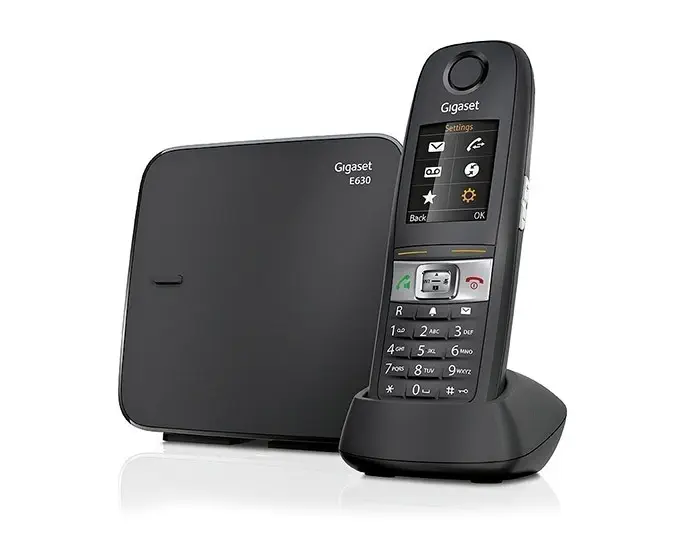 Gigaset E630 Kablosuz Siyah Dect Telefon