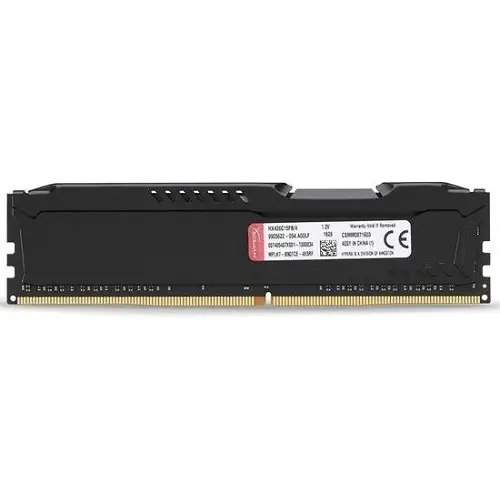 Hyperx Fury Black 4GB DDR4 2666MHz CL15 DIMM Ram - HX426C15FB/4