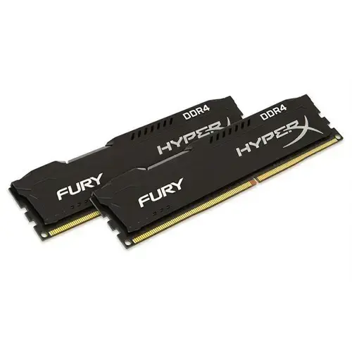 HyperX Fury Black 16GB (2x8GB) DDR4 2400MHz CL15 Bellek - HX424C15FB2K2/16