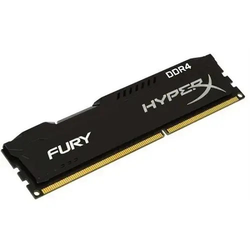 HyperX Fury Black 8GB (2x4GB) DDR4 2400MHz CL15 Gaming (Oyuncu) Ram- HX424C15FBK2/8