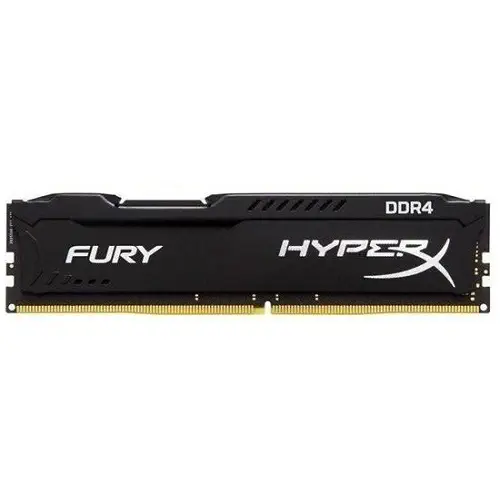 HyperX Fury Black 8GB (2x4GB) DDR4 2400MHz CL15 Gaming (Oyuncu) Ram- HX424C15FBK2/8