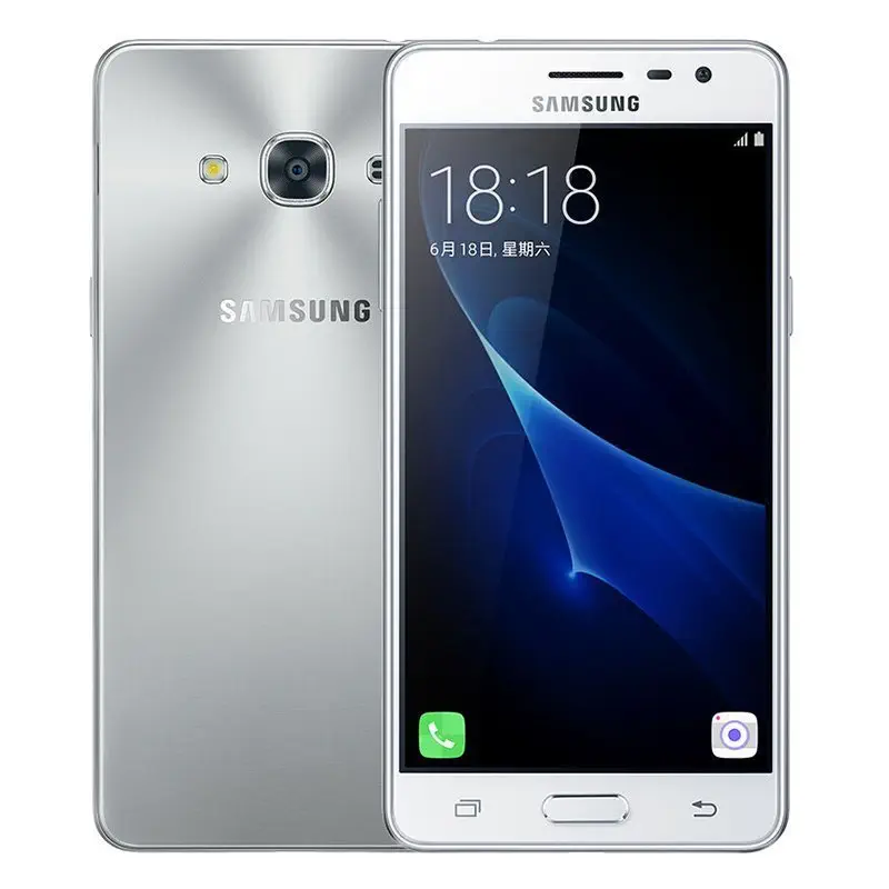 Samsung Galaxy J3 Pro J3110 16GB Dual Sim Silver Cep Telefonu (İthalatçı Firma Garantili)