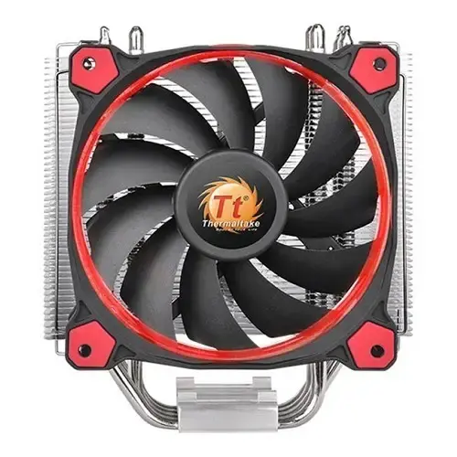 Thermaltake CL-P022-AL12RE-A Riing Silent 12cm Kırmızı Led Fanlı Intel&AMD  CPU Soğutucu