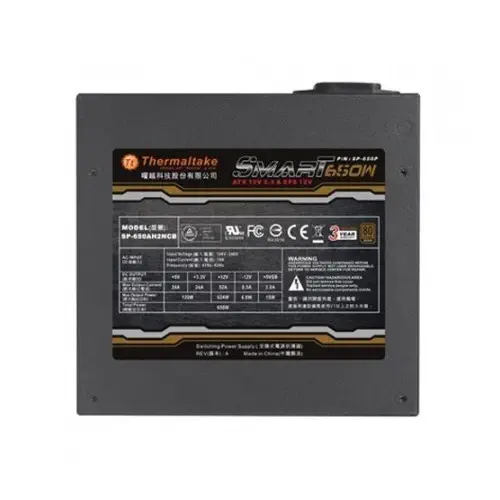 Thermaltake SP-650PCBEU SP 650W APFC 12cm Fanlı 80+ Bronze Power Supply