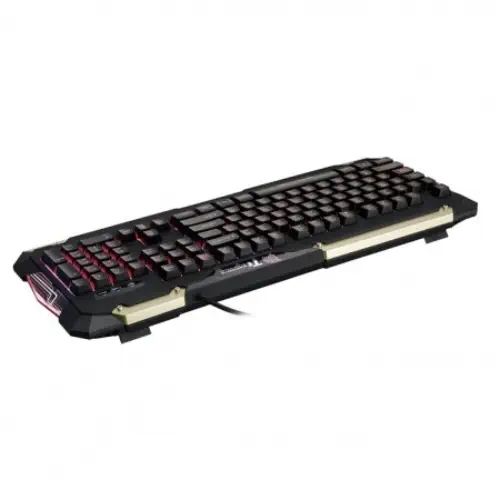 Thermaltake Tt eSports KB-CMC-PLBDTK-01 Commander Combo Kırmızı LED Türkçe Gaming (Oyuncu) Klavye Mouse Seti