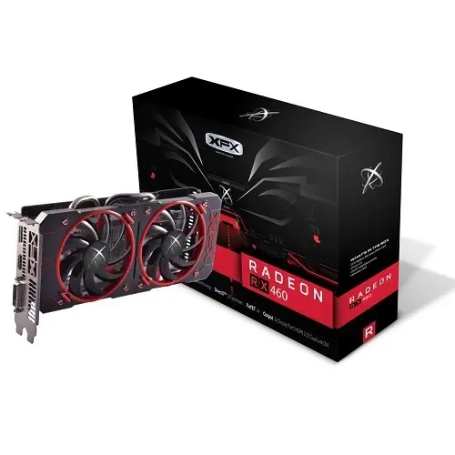 XFX RX-460P4DFG5 AMD Radeon RX 460 DD OC 4GB GDDR5 128bit DX12 Ekran Kartı