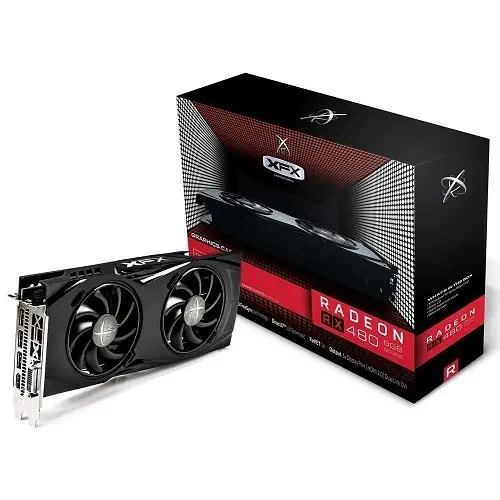 XFX RX-480P8DFA6 AMD Radeon RX 480 GTR Triple X Edition OC LED 8GB DDR5 256bit DX12 Ekran Kartı