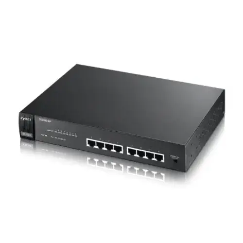Zyxel ES1100-8P Pwr 4x10/100+4xPoe Port Yönetilemez Poe Switch