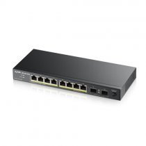 Zyxel GS1100-10HP 8 Port 10x10/100/1000 + 2xSFP Yönetilemez PoE Switch