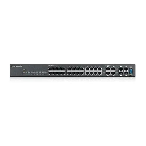 Zyxel GS2210-24 24 Port 10/100/1000 + 4xDUAL+2xSFP L2 Yönetilebilir Switch