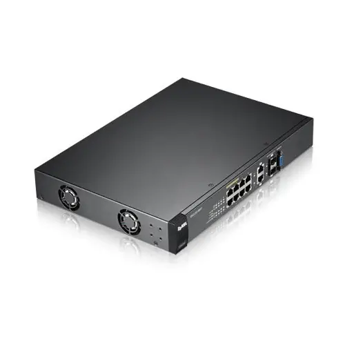 Zyxel GS2210-8HP 8 Port 100/1000+2xDUAL SFP L2 Yönetilebilir PoE Switch