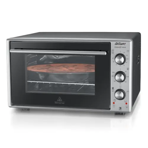 Arzum AR2002 Cookart Maxi 50 Lt Çift Camlı Fırın Inox