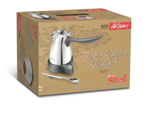 Arzum AR390 Cezve Türk Kahvesi Makinesi Bordo Mat