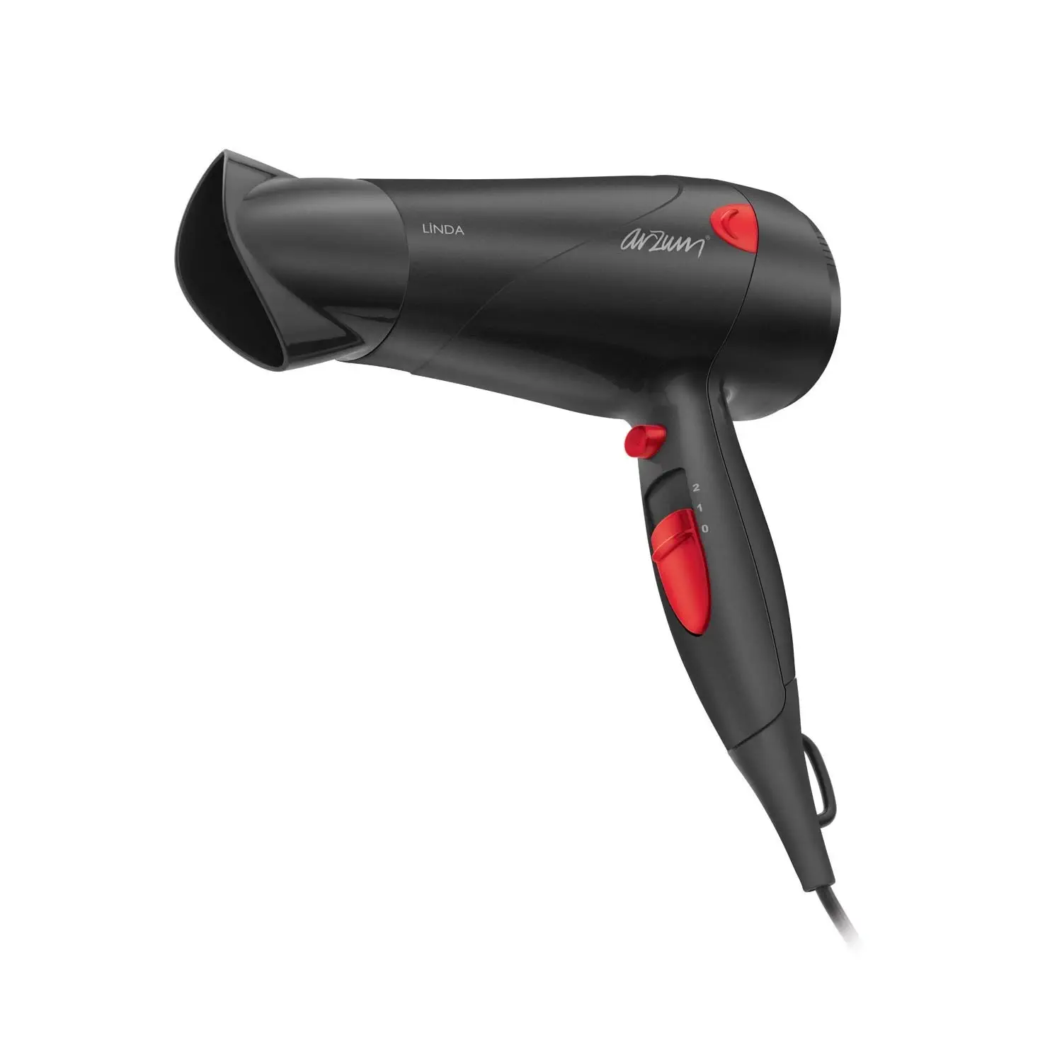Arzum AR569 Linda Saç Kurutma Makinası Siyah