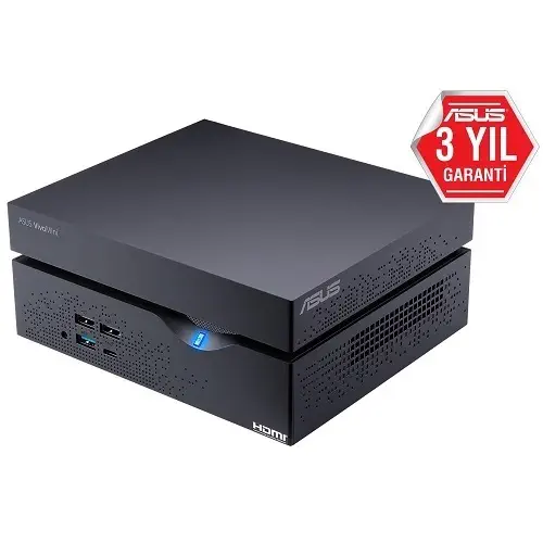 Asus VivoMini VC66-B053M Intel Core i5-7400 3.00GHz 4GB 500GB 7200RPM HDMI DP DVI Wifi BT FreeDOS Mini PC