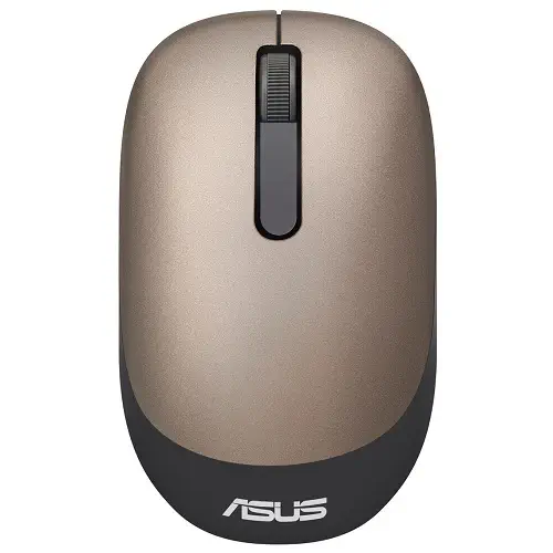 Asus WT205 Optik 1200DPI Kablosuz Gold Mouse