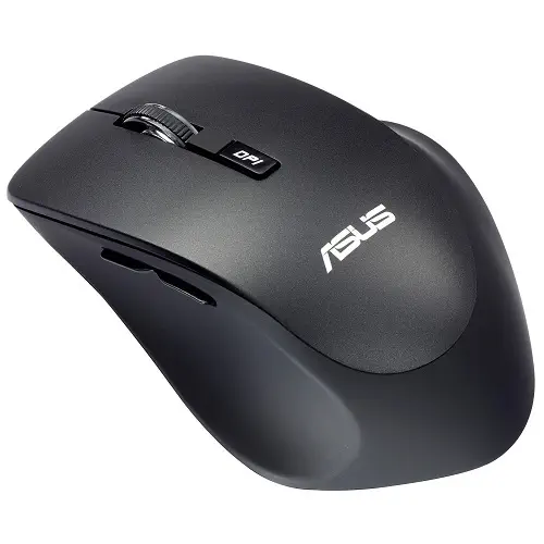 Asus WT425 Kablosuz Optik Sessiz Tıklama Özellikli Siyah Mouse