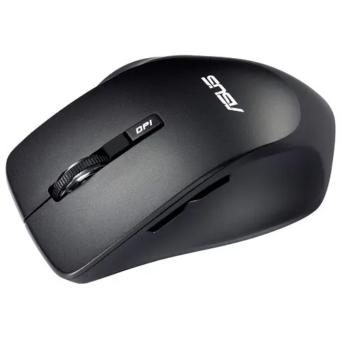 Asus WT425 Kablosuz Optik Sessiz Tıklama Özellikli Siyah Mouse