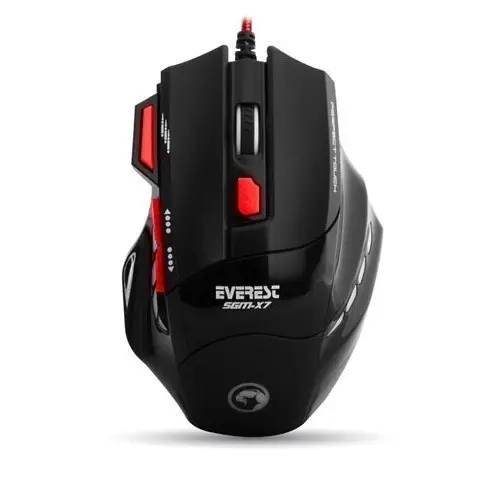 Everest Rampage SGM-X7 2400DPI 7 Tuş Kablolu Lazer Gaming Mouse + Mouse Pad