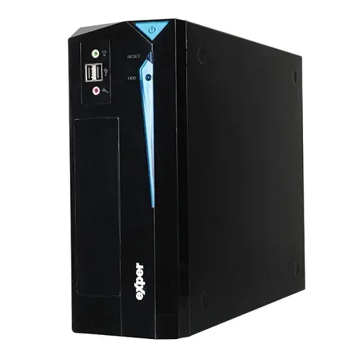 Exper Leader Small DEX570 Intel Core i5-7400 3.0GHz 4GB 240GB SSD OB Windows 10 Pro Small Tower Masaüstü Bilgisayar