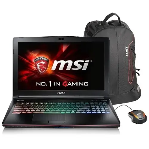 MSI GE62 7RD(Apache)-840XTR i7-7700HQ 2.80GHz 8GB DDR4 128GB SSD+ 1TB 7200RPM 4GB GTX1050 15.6″ Full HD FreeDOS Gaming Notebook