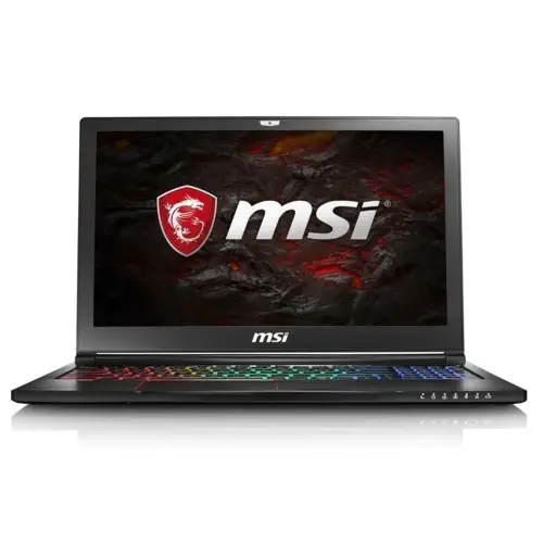 MSI GS63 7RE(Stealth Pro)-029XTR i7-7700HQ 2.80GHz 8GB DDR4 128GB SSD+ 1TB 7200RPM 4GB GTX1050Ti 15.6″ Full HD FreeDOS Gaming Notebook