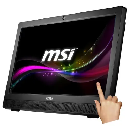 MSI PRO 24T 6M-026XEU Intel Core i5-6400 2.70GHz 4GB DDR4 1TB 7200RPM 23.6″ Dokunmatik FreeDOS Siyah All In One PC