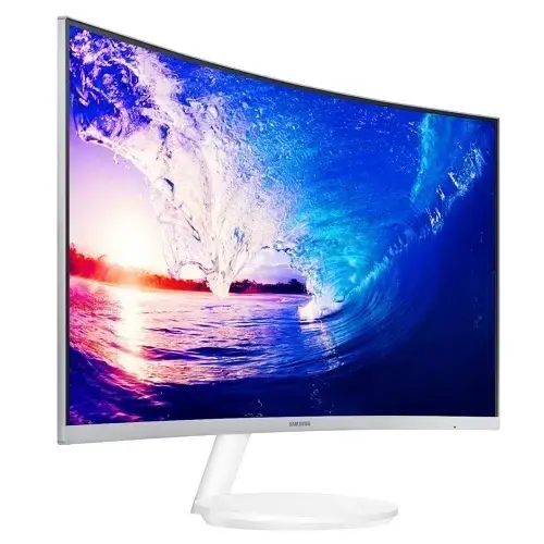 Samsung LC27F581FDMXUF 27″ Full HD 4ms HDMI/VGA Beyaz Curved Monitör 