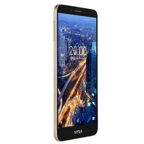 Vestel Venüs V3 5580 16GB Altın Siyah Cep Telefonu (Distribütör Garantili)