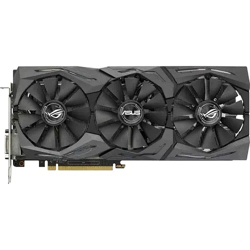 Asus ROG STRIX GeForce GTX 1080 Ti 11GB OC 352Bit GDDR5X PCI-E 3.0 Gaming (Oyuncu) Ekran Kartı - ROG-STRIX-GTX1080TI-O11G-GAMING