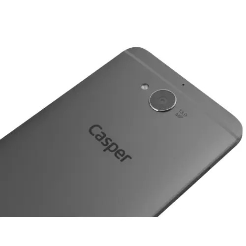 Casper Via A1 64GB Dark Gri Cep Telefonu (Distribütör Garantili)