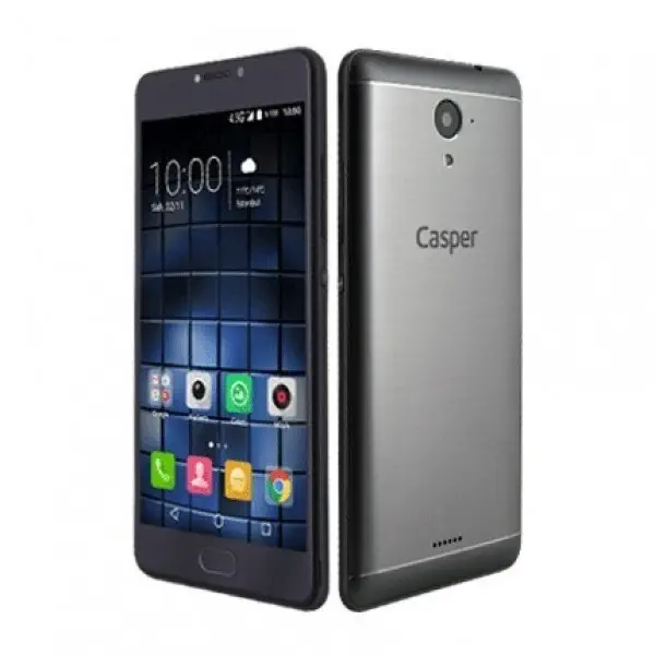 Casper Via E2 32GB Titan Gri Cep Telefonu (Distribütör Garantili)