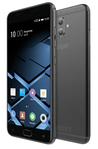 Casper Via F1 64GB Siyah Cep Telefonu (Distribütör Garantili)