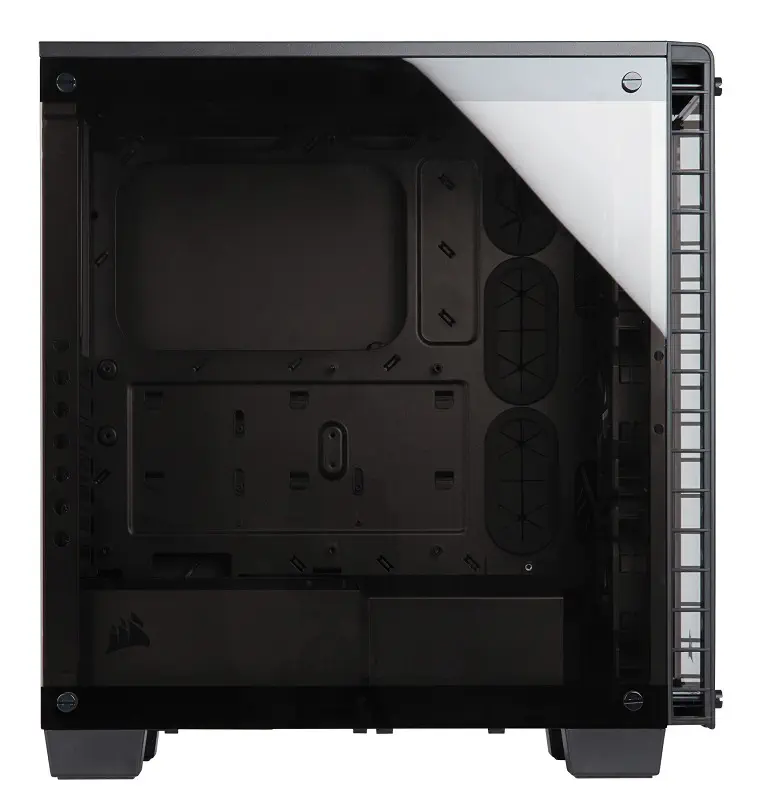 Corsair Crystal 460X RGB Compact Temperli Cam Mid-Tower Psu`suz ATX Kasa - CC-9011101-WW