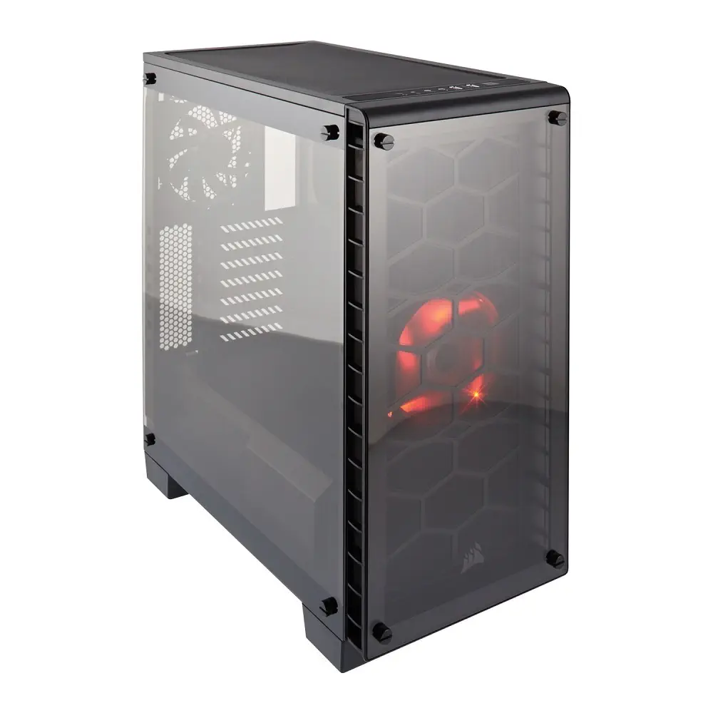 Corsair Crystal Series  460X Temperli Cam Mid-Tower Psu`suz Atx Kasa - CC-9011099-WW