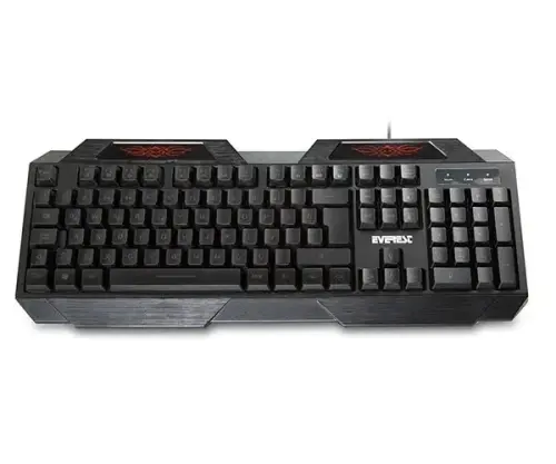 Everest KB-115 Siyah USB 3 Renk Aydınlatmalı Q Standart Gaming Klavye