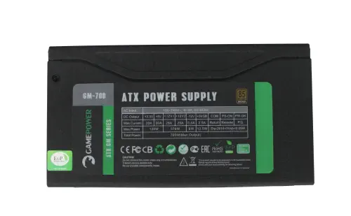 GamePower GM-700 APFC 14cm 80+ Bronze 700W Power Supply