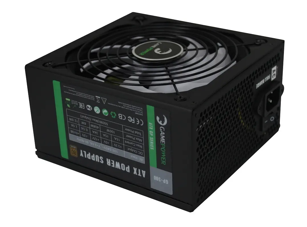GamePower GP-500 APFC 14CM 80+Bronz 500W PSU