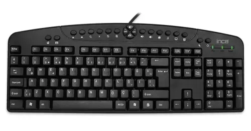 Inca IMK-384U Wired Multimedia  Q Klavye Mouse Set 