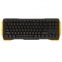 James Donkey 619 Siyah Gateron Mavi Mekanik Switchli 87 Tuşlu Metal Kasa Mikroçipli Sıcak Işık Tuş Aydınlatmalı Çıkarılabilir USB Kablolu Multimedya Mekanik Pro Gaming Klavye – İngilizce Q