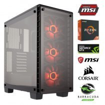 Avatar PBM6 AMD Ryzen 7 1700 3.00GHz 16GB 240GB SSD+2TB 7200RM 8GB GTX 1070 ARMOR 8G OC Gaming Bilgisayar