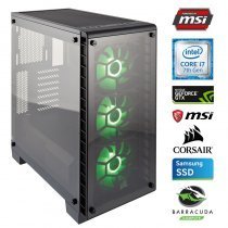 Avatar PBM7 Intel Core i7-7700K 4.20GHz 16GB 500GB SSD+3TB 7200RM 8GB GTX 1070 ARMOR 8G OC Gaming Bilgisayar