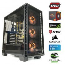 Avatar PBM8 AMD Ryzen 7 1800X 3.60GHz 16GB 250GB SSD+3TB 7200RPM 11GB GTX 1080 Ti GAMING 11G Gaming Bilgisayar