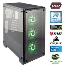 Avatar PBM7 Intel Core i7-7700K 4.20GHz 16GB 500GB SSD+3TB 7200RM 11GB GTX1080TI FOUNDERS EDI. Gaming Bilgisayar