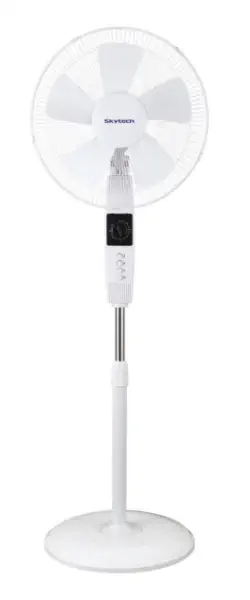 Skytech STF-1604 16″ 5 Kanatlı Ayaklı Vantilatör Beyaz
