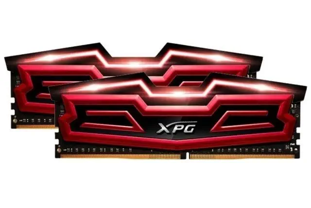 AData XPG Dazzle Red 16GB (2x8GB) DDR4 2400MHz Ram AX4U2400W8G16-DRD