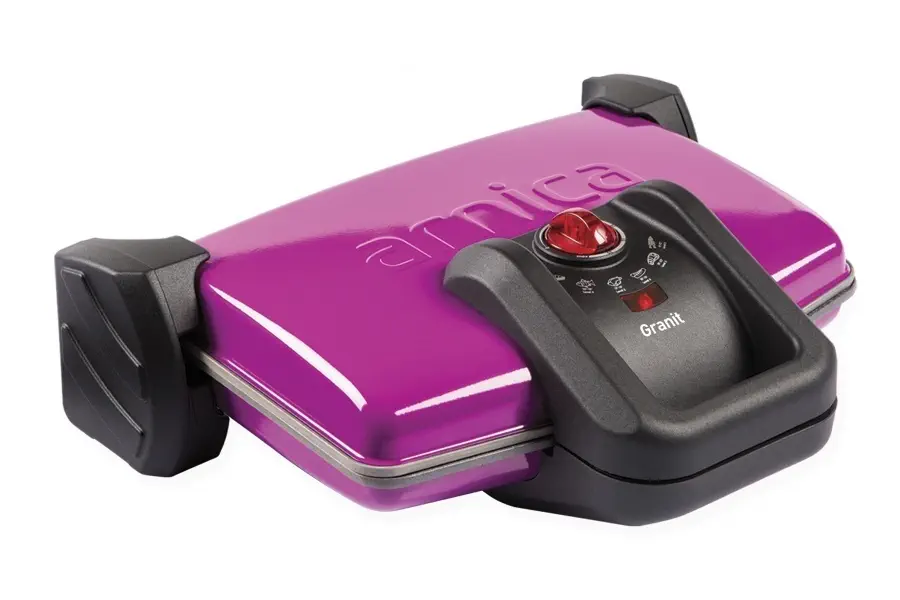 Arnica GH26122 Granit Izgaralı Tost Makinesi Fuşya