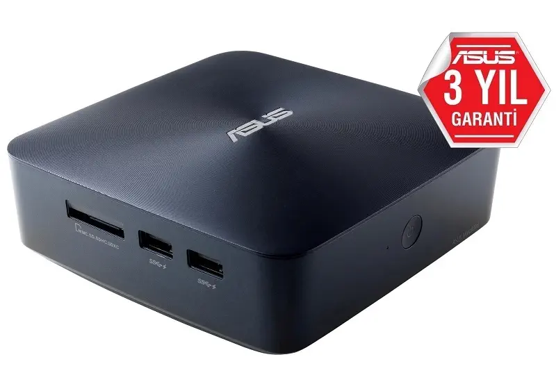Asus VivoMini UN65H-M220M Intel Core i7-6500U 2.50GHz 4GB 128GB M.2 SSD HDMI DP Wifi BT (KM YOK) FreeDOS Mini PC