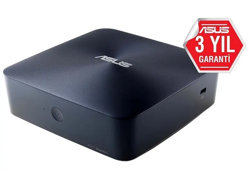Asus VivoMini UN65H-M220M Intel Core i7-6500U 2.50GHz 4GB 128GB M.2 SSD HDMI DP Wifi BT (KM YOK) FreeDOS Mini PC